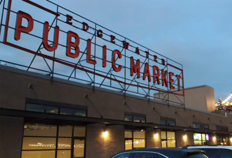 9 News Edgewater Public Market combines foodtruck purveyors